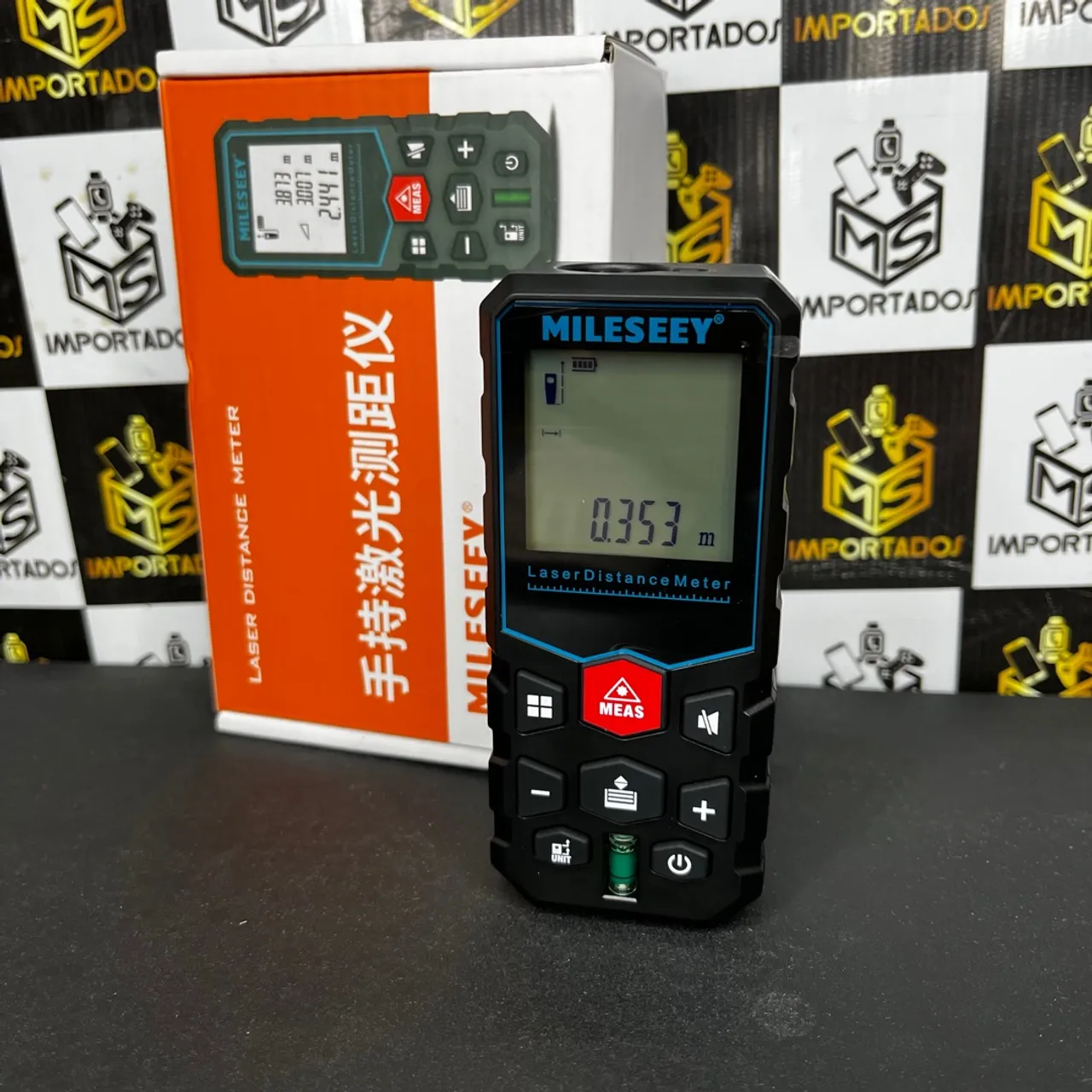 Trena a Laser MILESEEY - 60 Metros