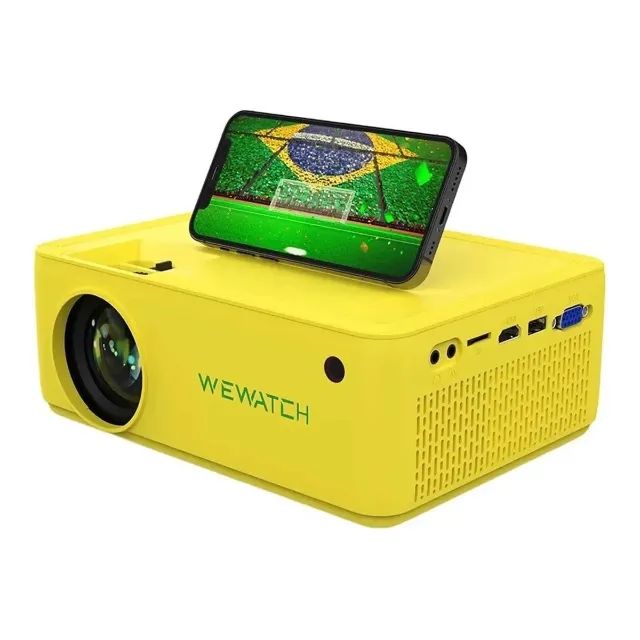 Projetor Wewatch V10 8500lumens HD Edição Especial Copa do Mundo