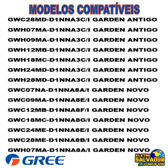 Controle Ar Condicionado Split Green Bay Gree Gardem  - Foto 4