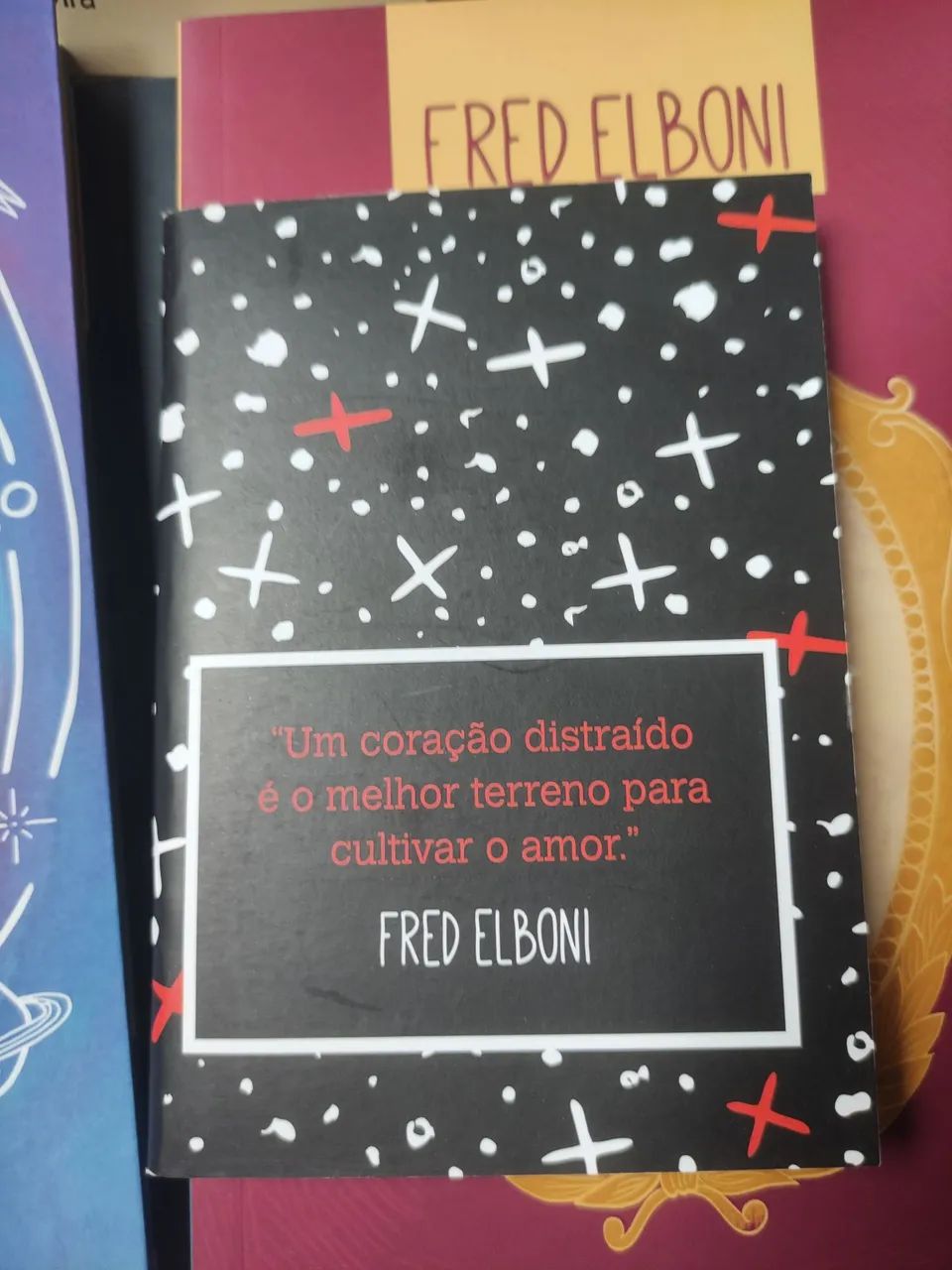 Fred Elboni Box com 5 Livros e Caderneta Exclusiva original do Box - livros para mulheres  - Foto 4