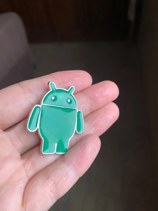 Pin de metal do Android CCXP 2024 - Foto 3