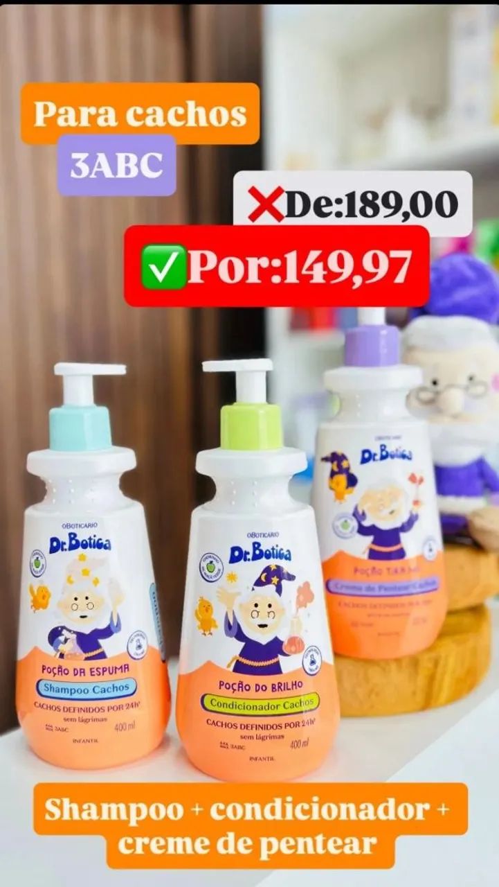 Linha Dr Botica em promoção 