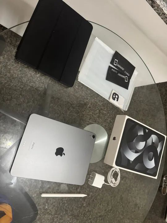 Apple iPad Air 5th Cinza Espacial - Foto 5