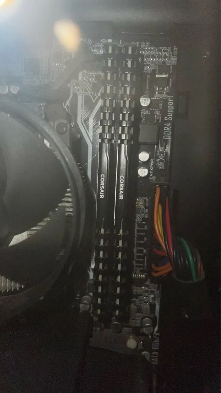 Memória Ram corsair 8gb 2x4 - Foto 2