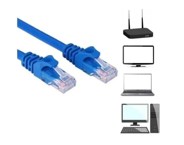 Cabo De Rede Rj45 Alta Velocidade Com 10 Metros Lehmox- Ley-251 - Foto 2