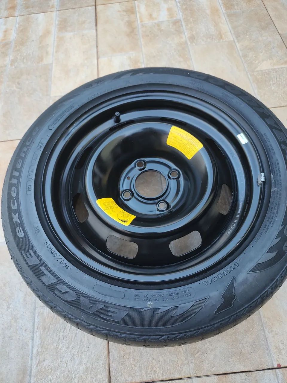 Roda de ferro Aro 15 Original Citroen Peugeot 
