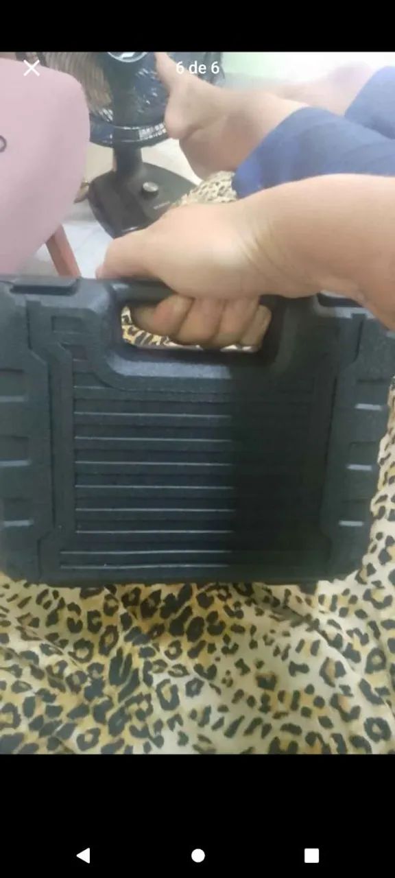 Parafusadeira top com maleta completa64595870109313121