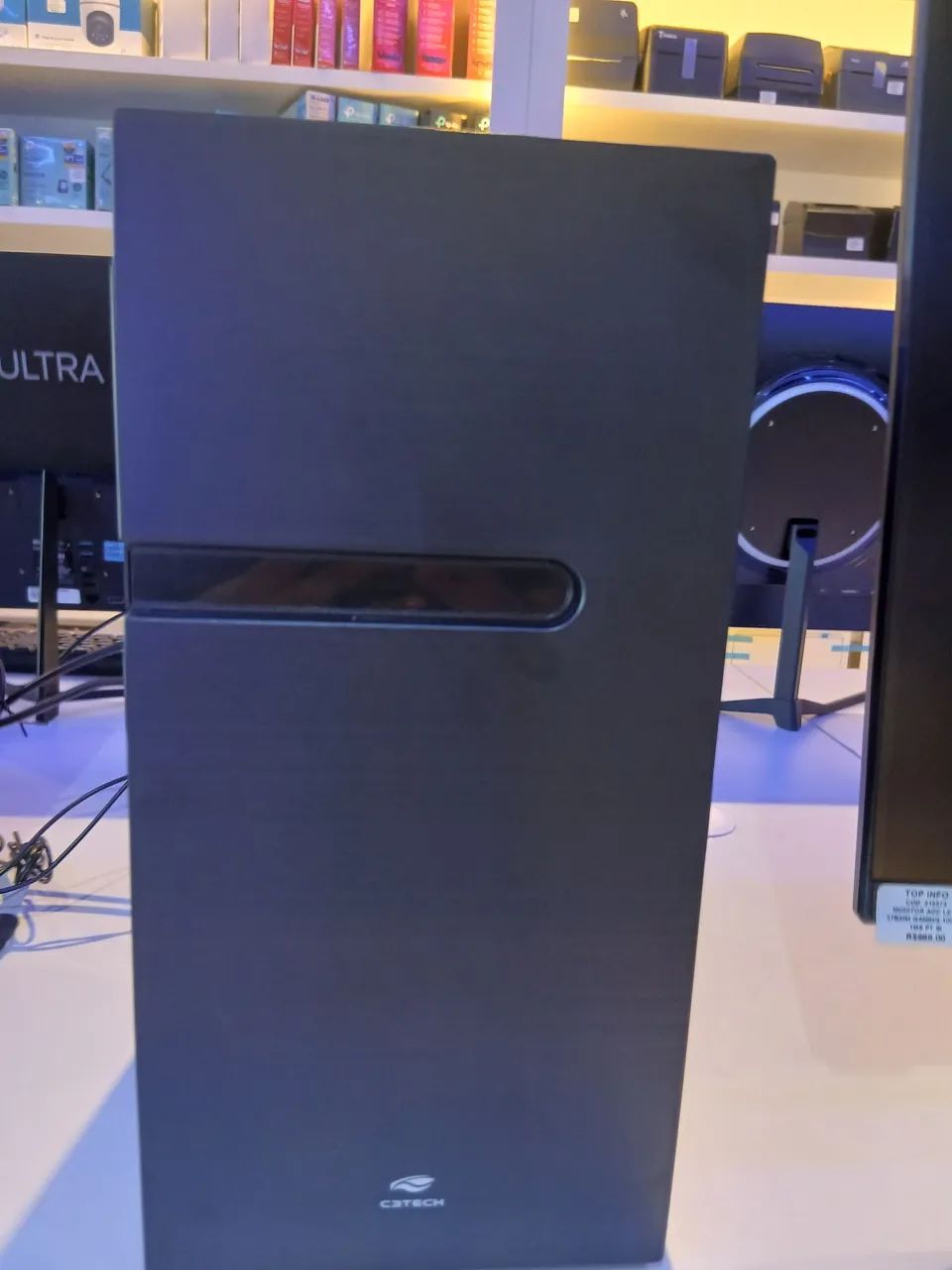 COMPUTADOR I3 MEM 8GB 22D 128 DE R$850,00 POR 699,99 A VISTA OU 21X DE R$40,50 NO CARTÃO