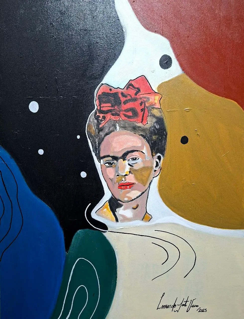 Quadro Frida Kahlo - Arte Moderna