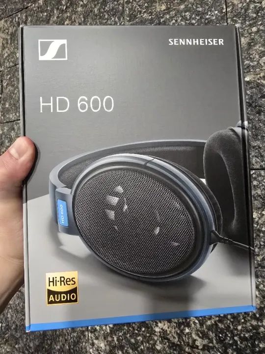 [Seminovo] Fone Sennheiser HD 600 com nf e garantia