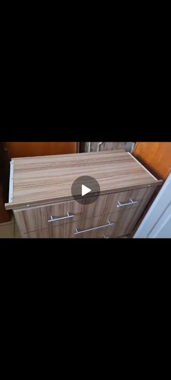 Bi Cama com 4 gavetas e outra de rodinhas, mais cômoda de gavetas - Foto 5