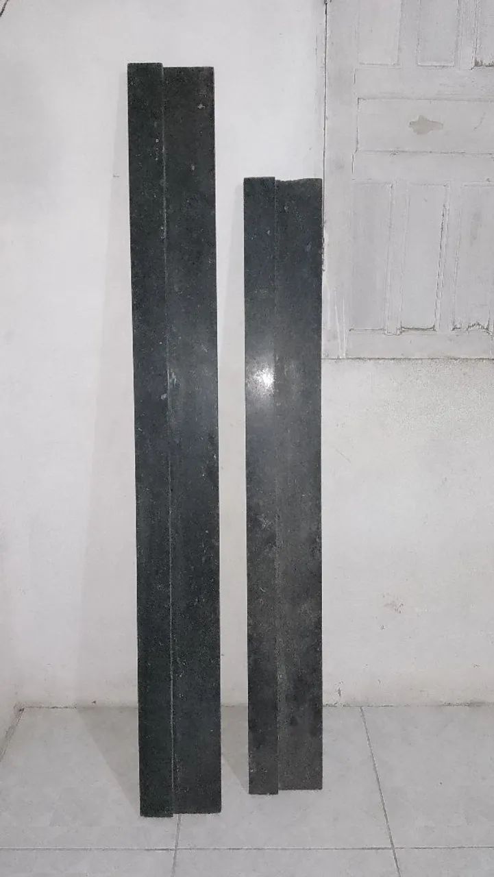 Soleira em mármore preto