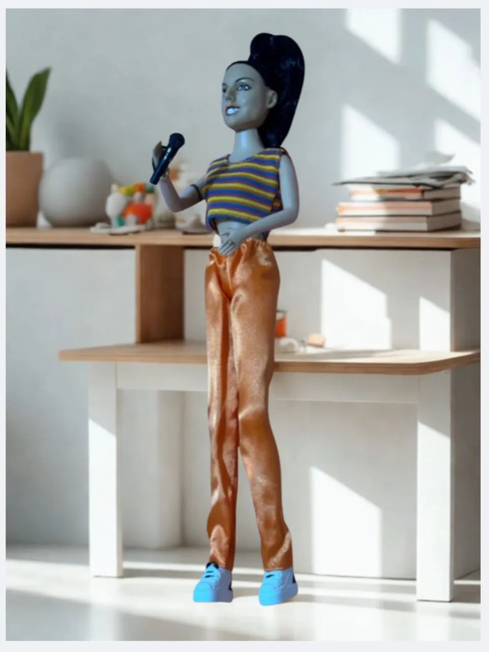 Boneca Spicy Girl Que Fala em Inglês Tamanho Barbie, Conservada! - Foto 4