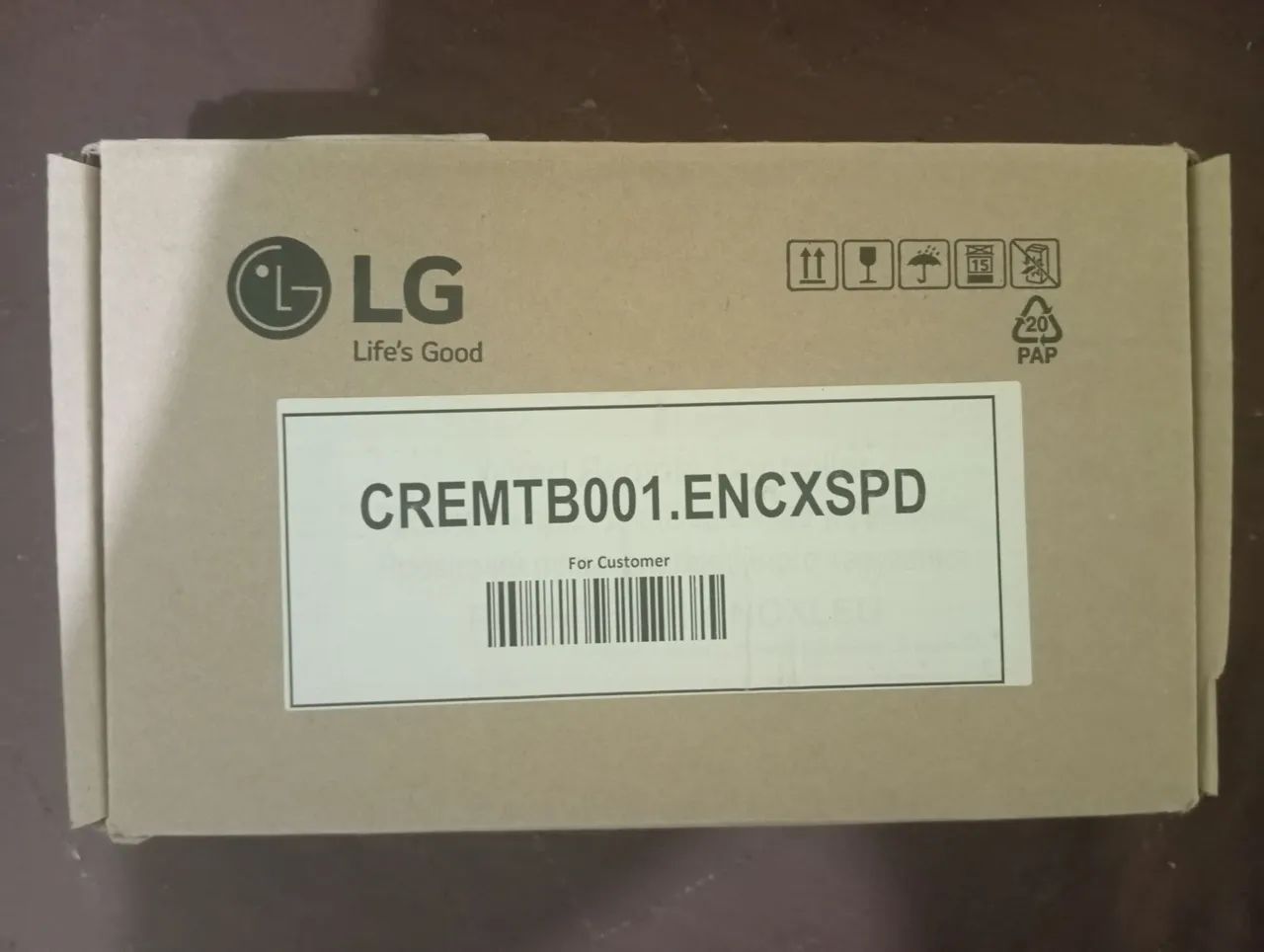 Controle remoto de parede Ar Condicionado LG LT-C362DLC0 - AKB * - Foto 4