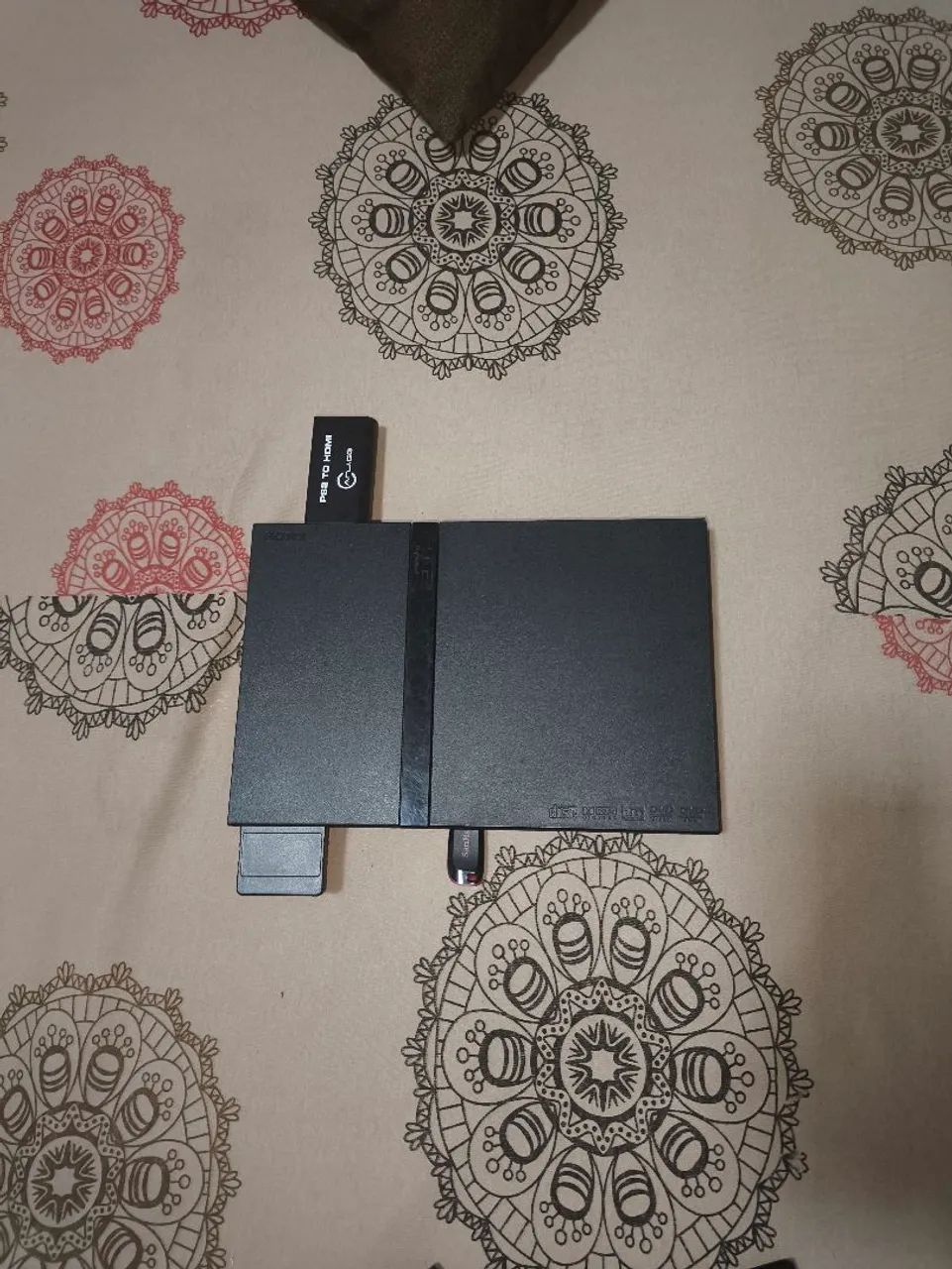 Playstation 2 Slim obs: tá liso? Não manda msg!