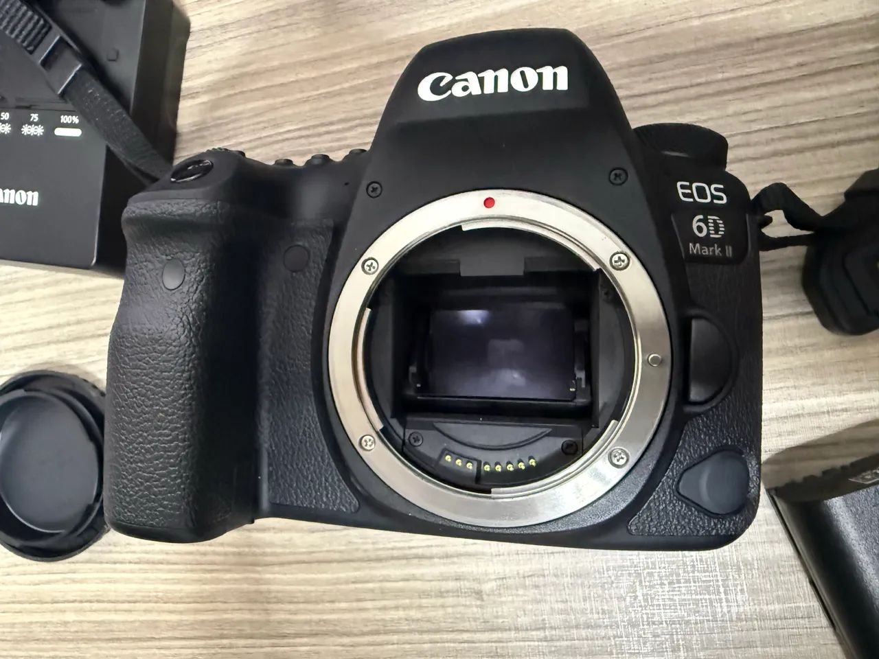 Câmera Fotográfica Canon EOS 6D Mark II + Lente EF 24-105mm f/4L IS II USM - Foto 5