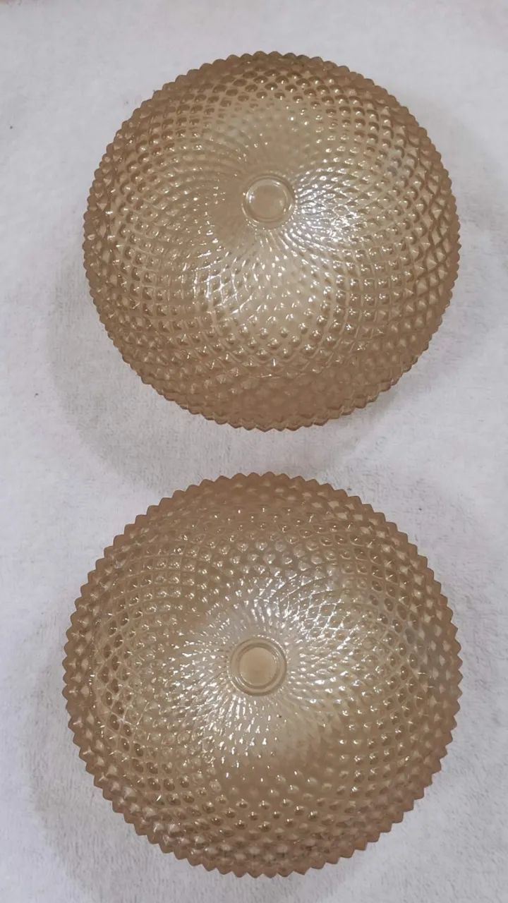 Par de Luminárias Antigas Bico de Jaca - Foto 2