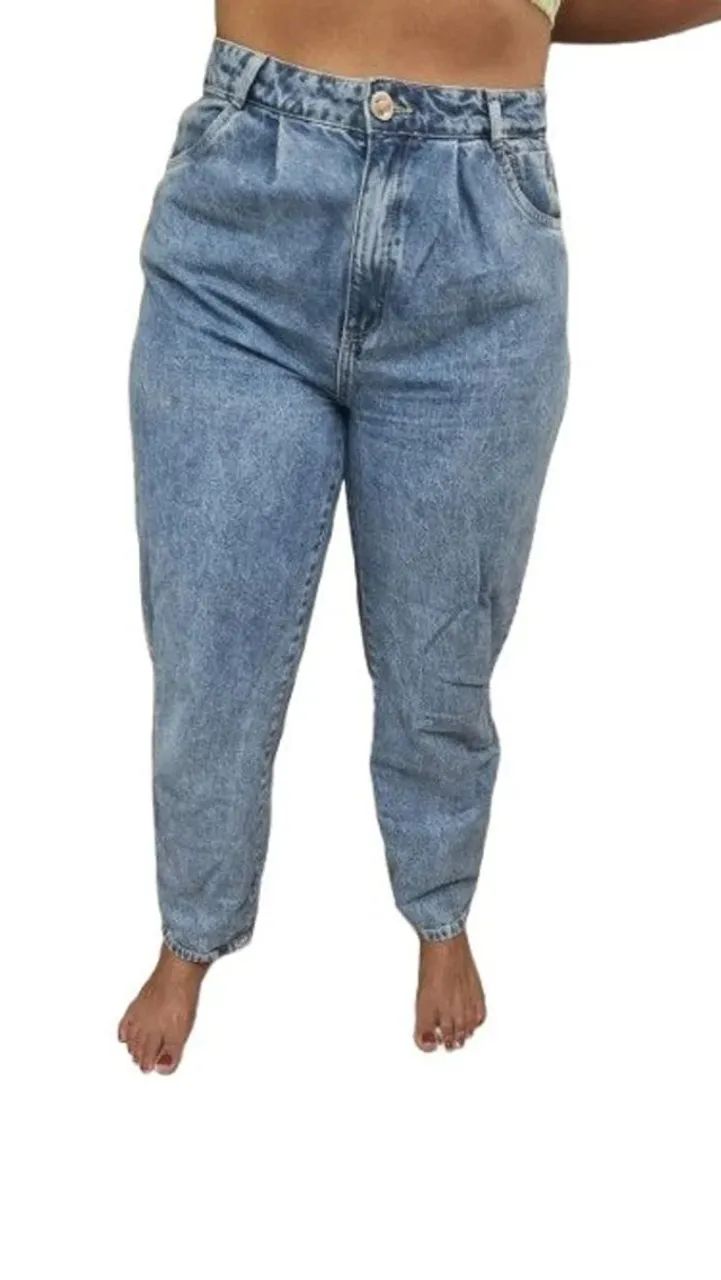 calca baggy jeans pkd 44 - Foto 2