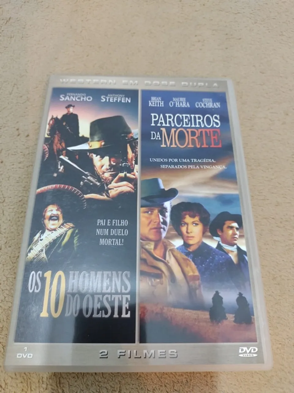 DVD os 10 Homens do Oeste / Parceiros da Morte
