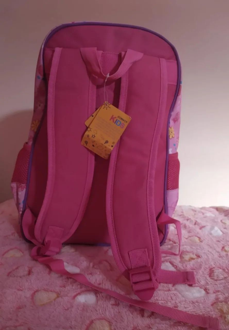 Mochila Infantil Nova com Estampa de Borboletas - Foto 2