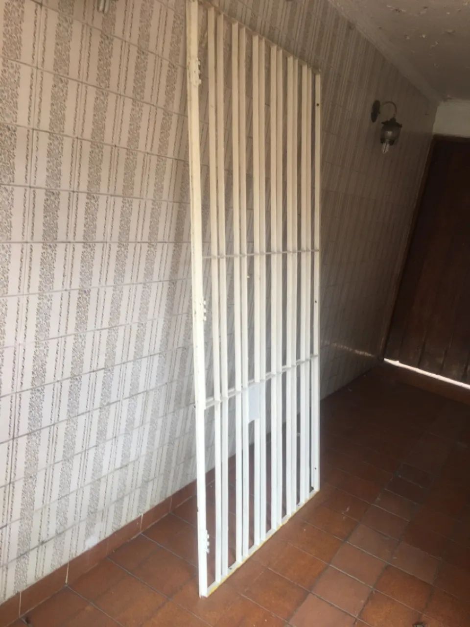 Portão de ferro branco ou como grade corredor  - Foto 2
