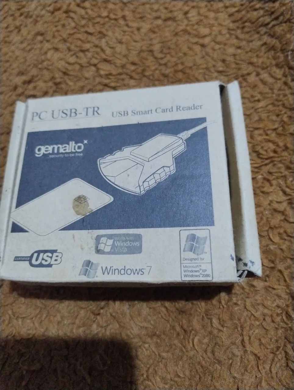 Leitor de Cartão Smart Gemalto PC USB-TR