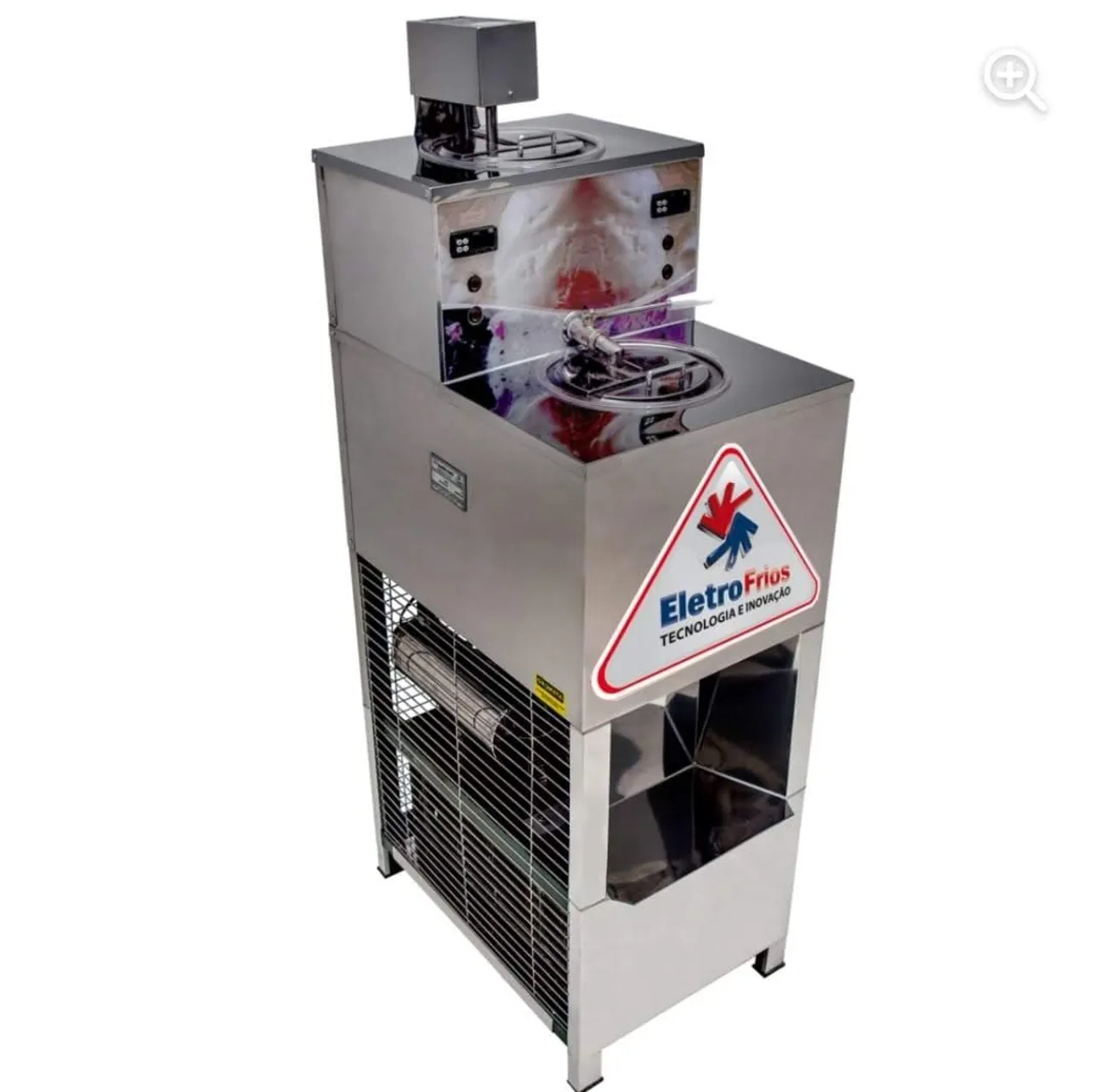 Vendo máquina de sorvete industrial zera no caixote