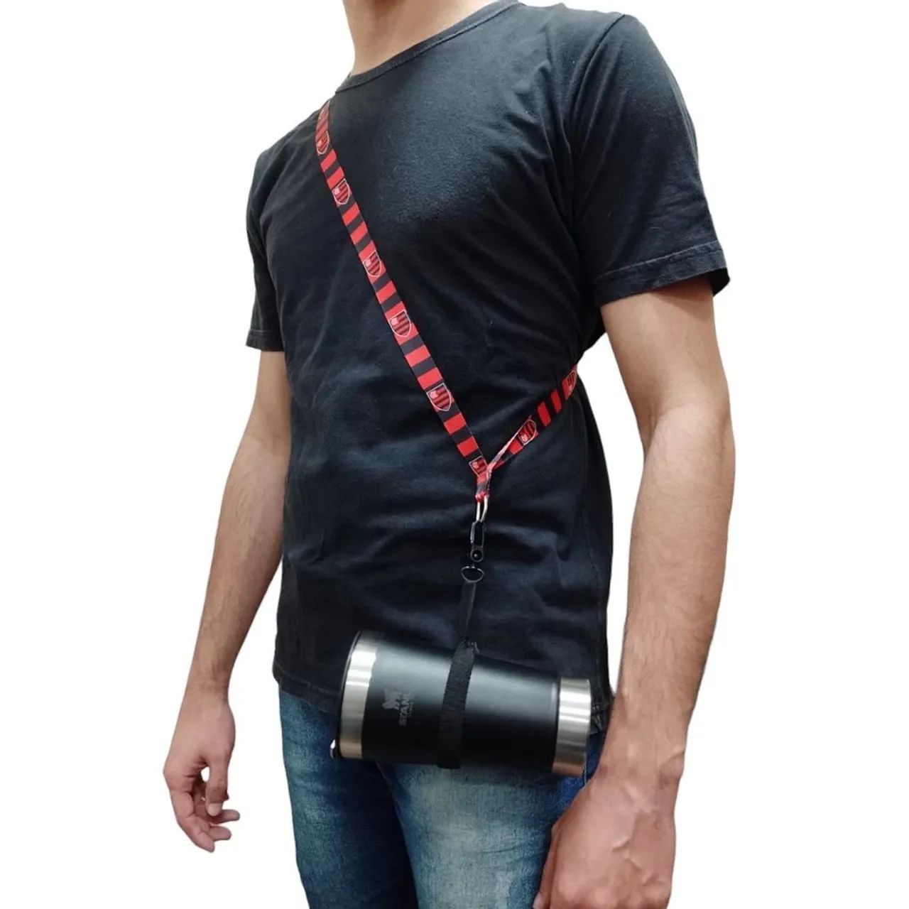 Alça para Copo Térmico Stanley - Flamengo - Foto 2