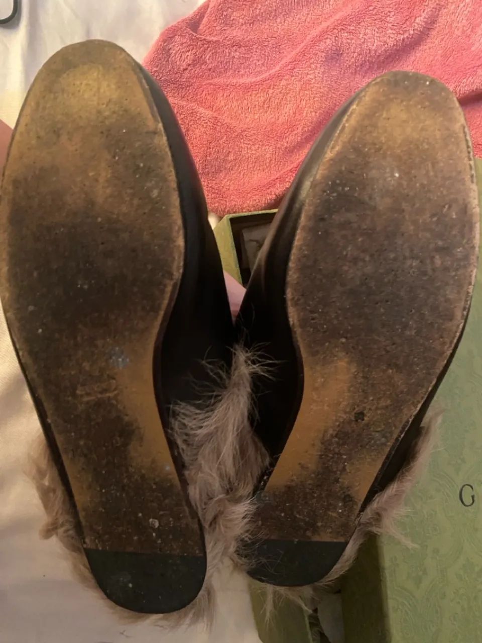 Mule Gucci com pelo  - Foto 5