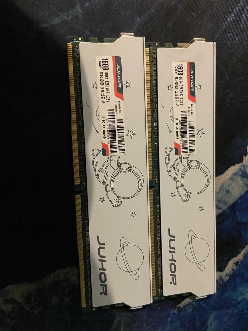 Juhor DDR4 32GB 2x16 3200MHz RAM Memory64396502303619123