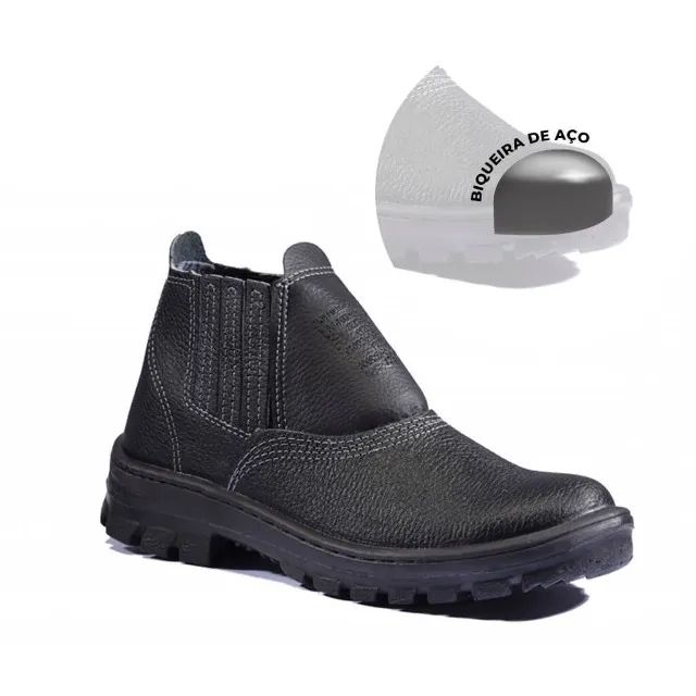 Botina de Segurança Bico de Ferro - Foto 3