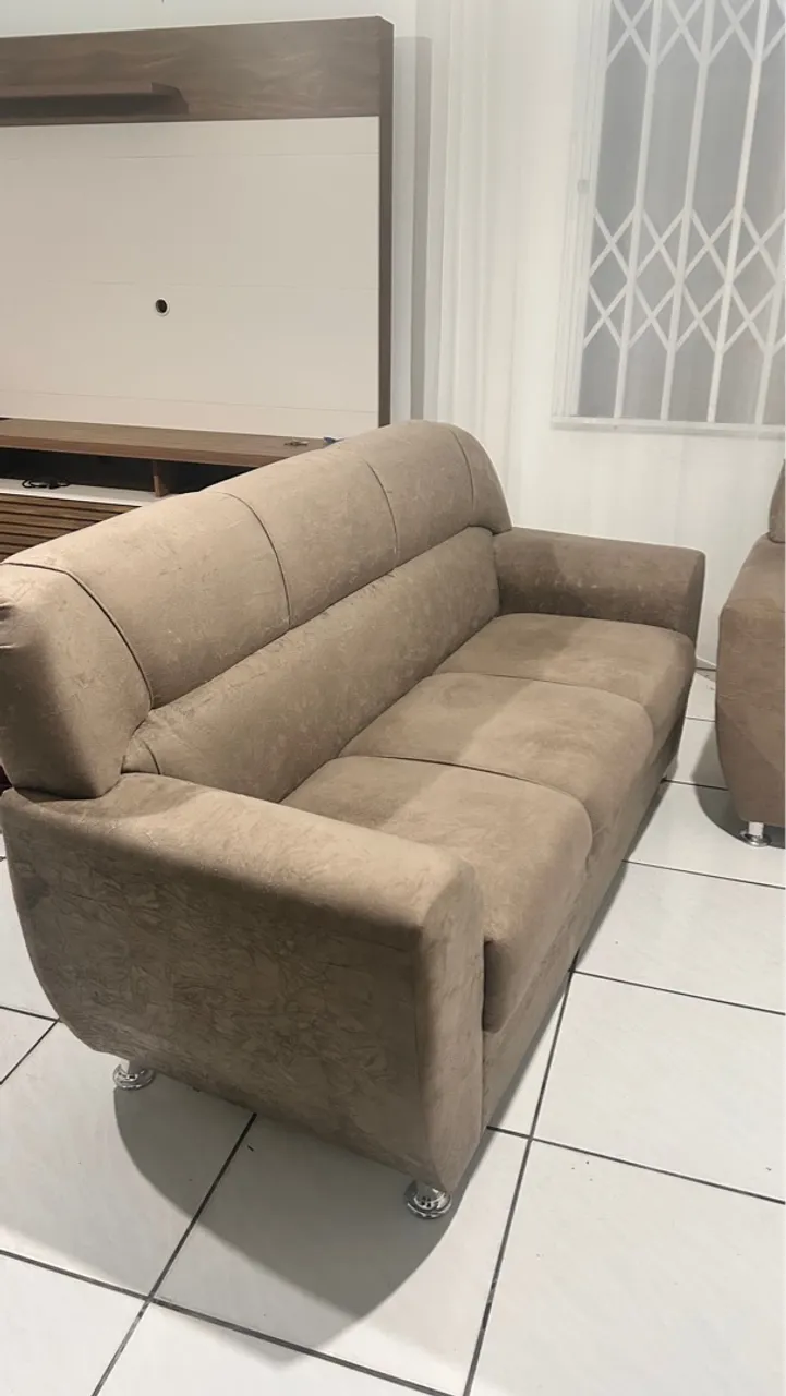 Conjunto sofá 3 e 2 lugares 
