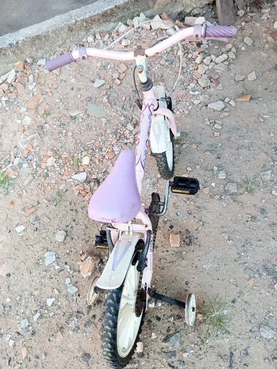 Bicicleta Infantil Rosa - Foto 2