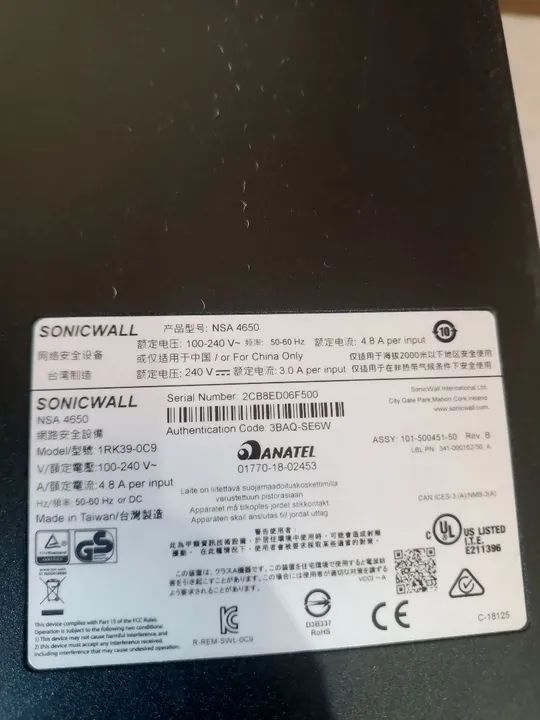 2 UNIDADES ! SonicWall NSA 4650 - Firewall de Rede - Foto 2