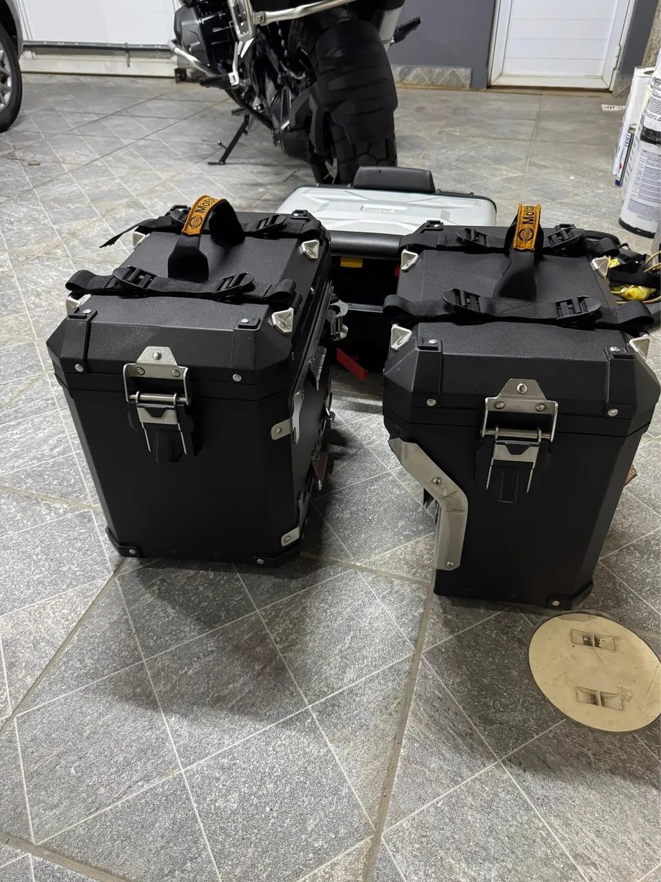 Malas Laterais Baú BMW original adventure 2013+