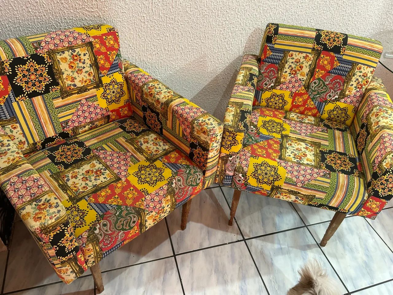 Poltrona estampada para decoração - Foto 4