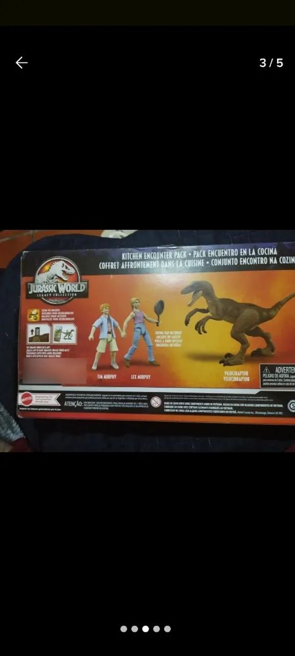 Jurassic World Legacy Collection Kitchen Encounter Pack - Foto 3