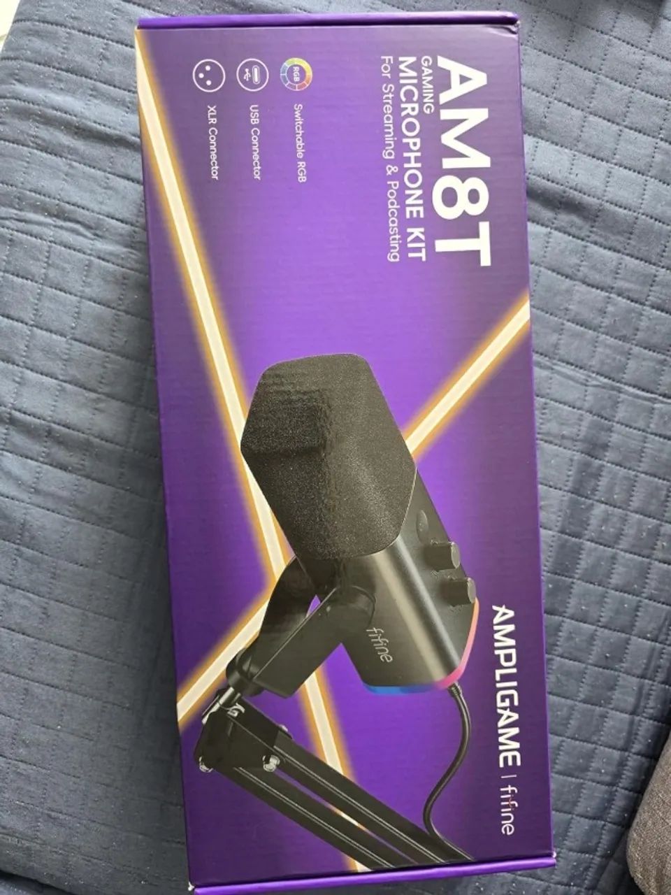 Microfone XLR Dinâmico FIFINE AM8T - Foto 2