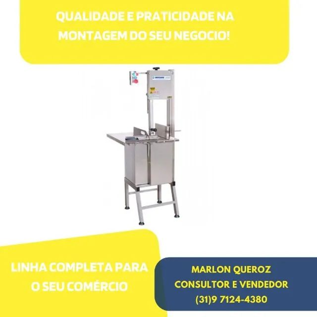 Serra Fita Beccaro com Pé para Carnes