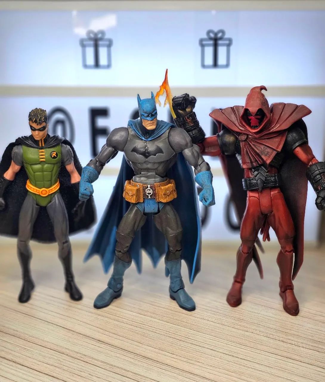 BATMAN　オーダー品 Batman, Azrael, Robin Dc Super Heroes S3 Select Sculp Series