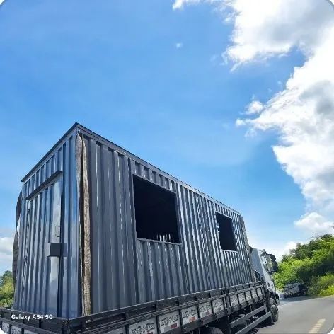 Container para obra - 6 metros desmontável 
