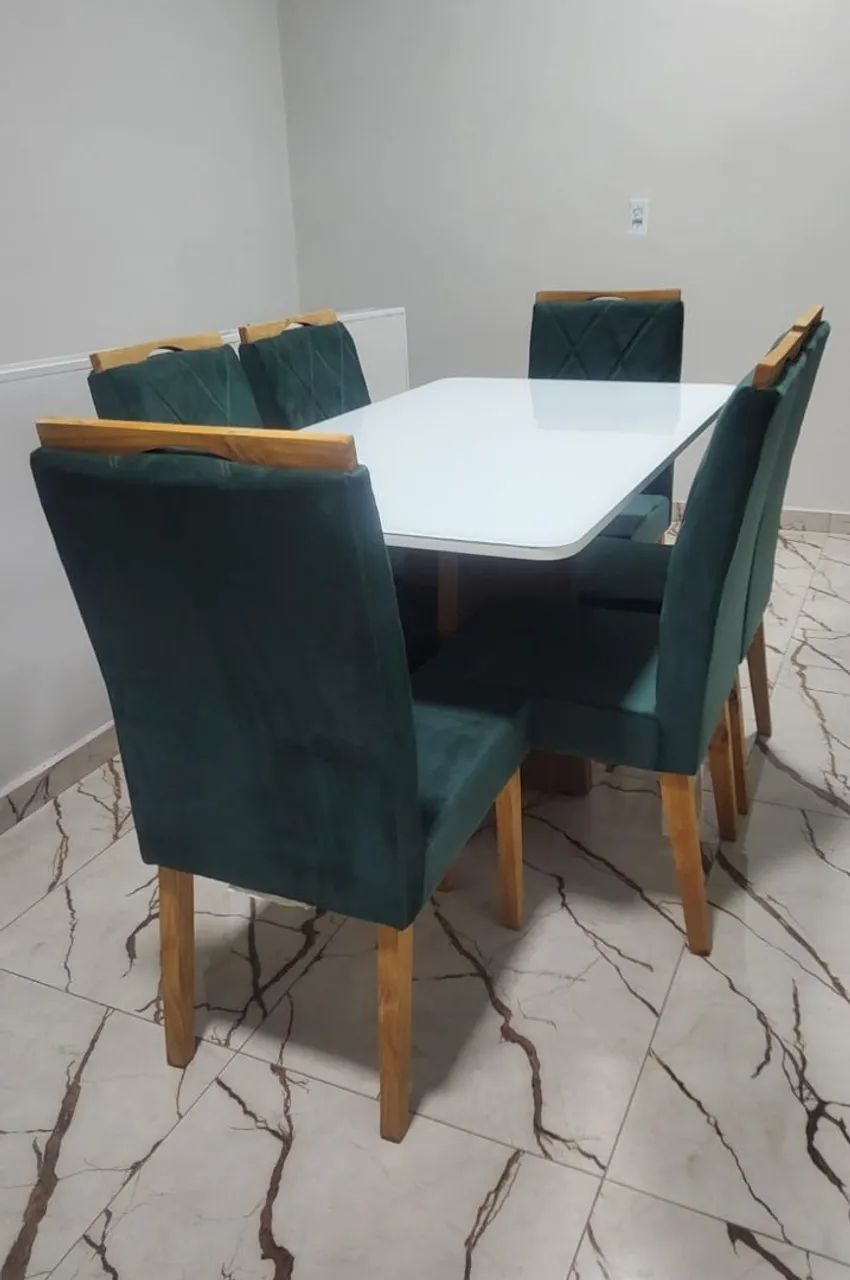 Mesa de Jantar Branca - Foto 4