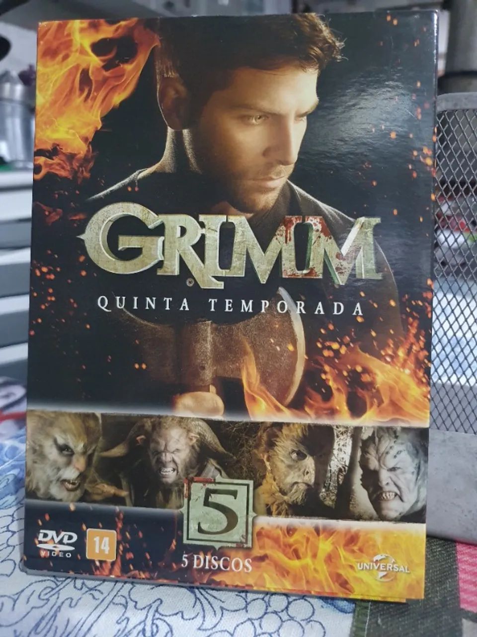 【中古】（非常に良い）Grimm: Season Five [DVD] [Import] Grimm Season 5: Amazon.co.uk: David Giuntoli, Russell Hornsby