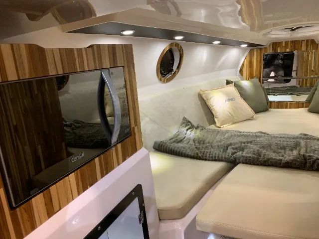 Lancha NHD 280 Cabinada (275 nomenclatura Internacional) Zero - Foto 8