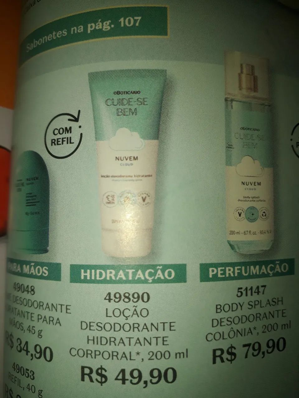 Cuide-se Bem Nuvem - Loção Hidratante 200 ml