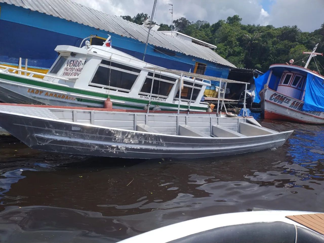 Bote 7 metros do 15 ao 40 hp - Foto 6