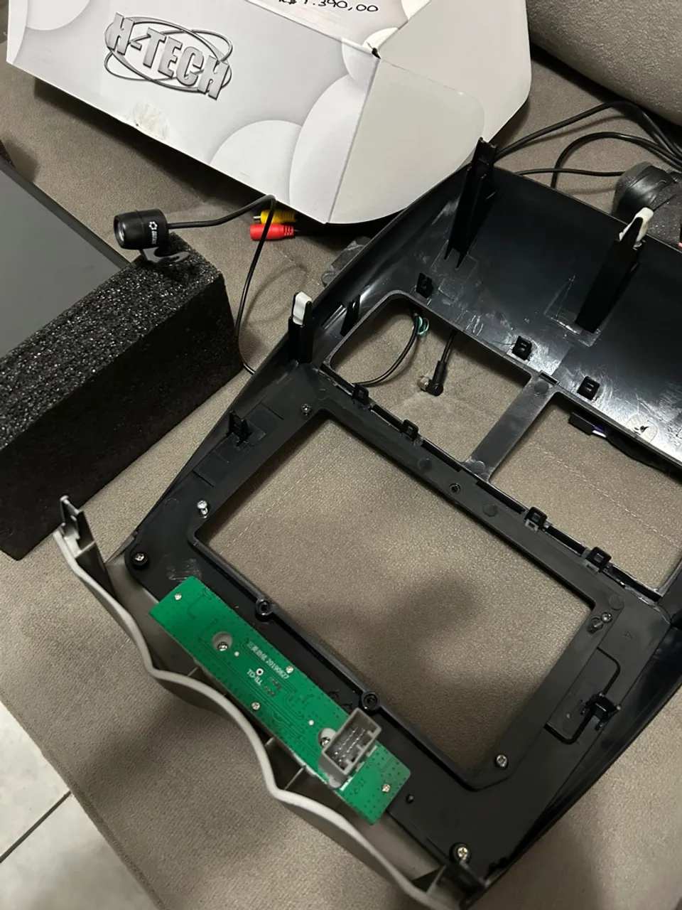 Kit Multimídia H-Tech com Câmera de Ré para ASX
