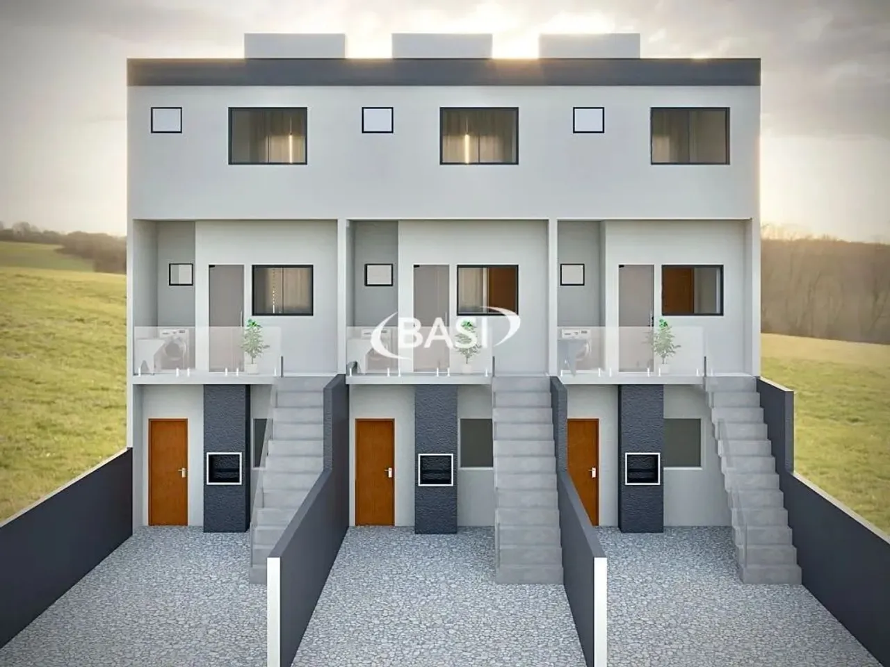 Sobrados á Venda com 2 Quartos no Pinheirinho