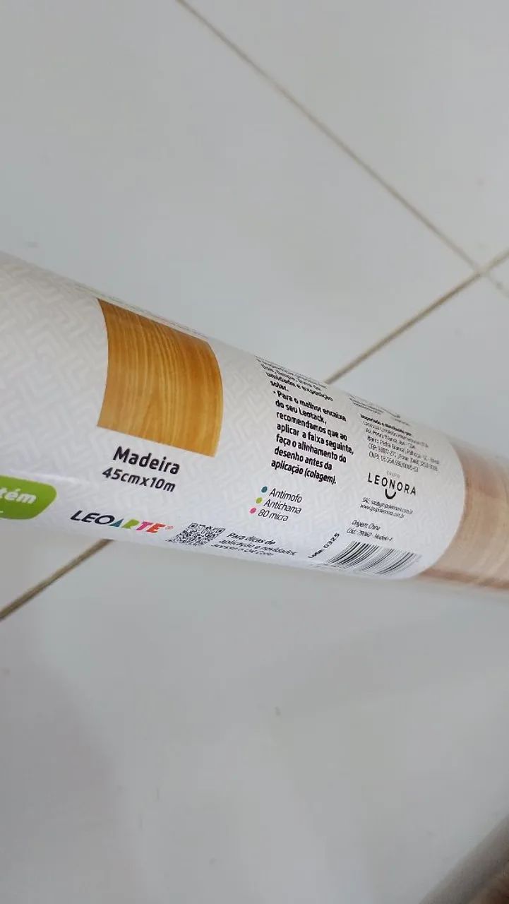 Papel de parede 2 rolos 10x0,45cm entrega grátis  - Foto 2