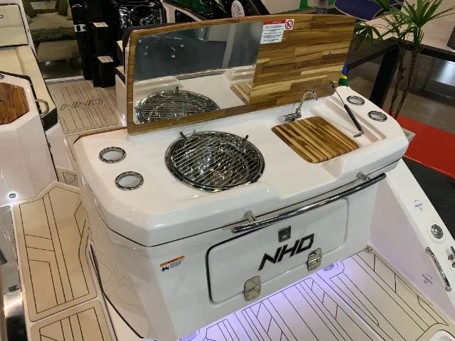 Lancha NHD 280 Cabinada (275 nomenclatura Internacional) Zero - Foto 9